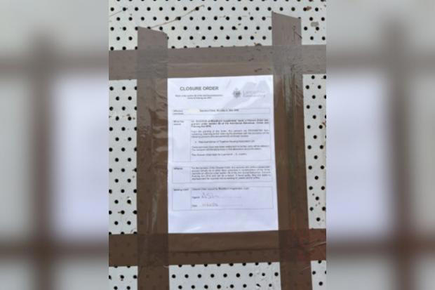 Problem address in Blackburn issued with closure order after multiple ...