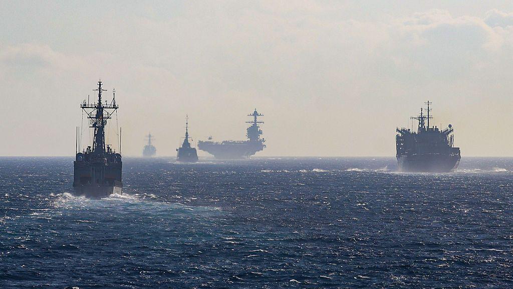 Two US Navy ships collide near South America<br><br>