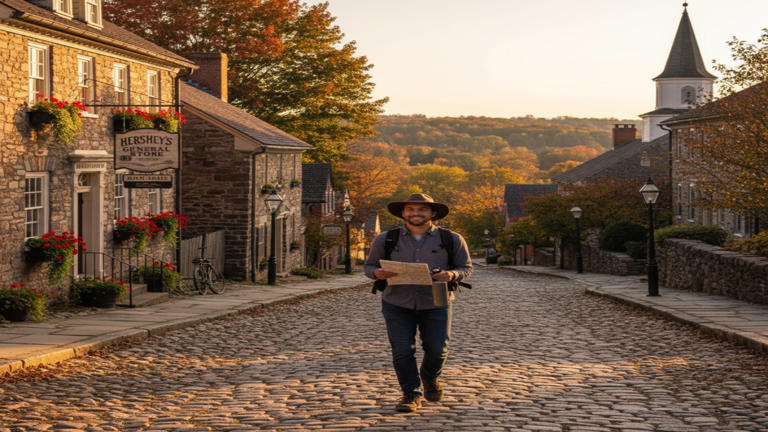 This charming Pennsylvania town feels like a Hallmark movie but summer ...