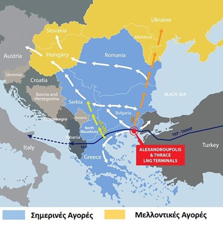 Grecia maniobra para liderar la generación futura de gas natural en los ...