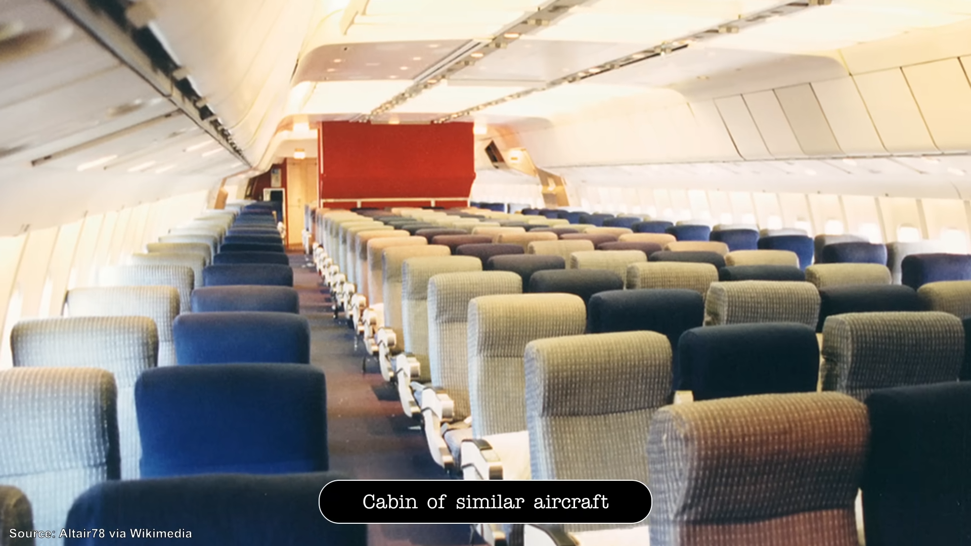 A plane touched down safely and no one walked out