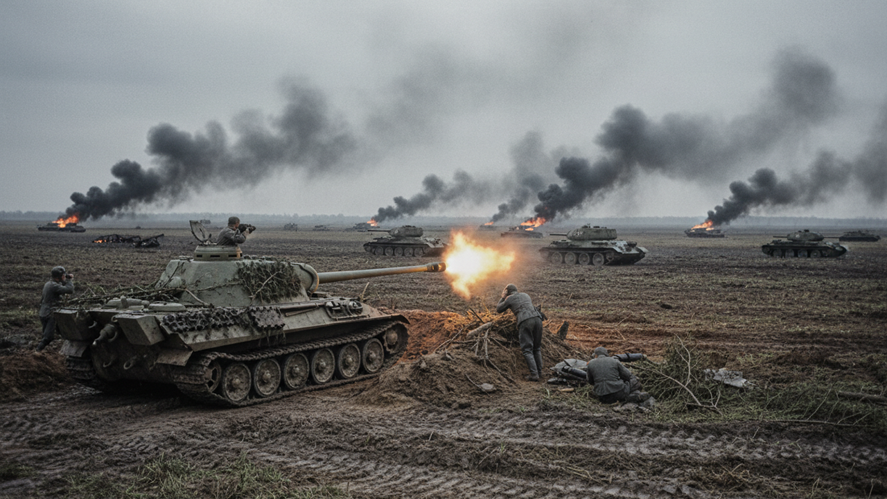 The killing ground at Targu Frumos: How 250 Soviet tanks were destroyed ...