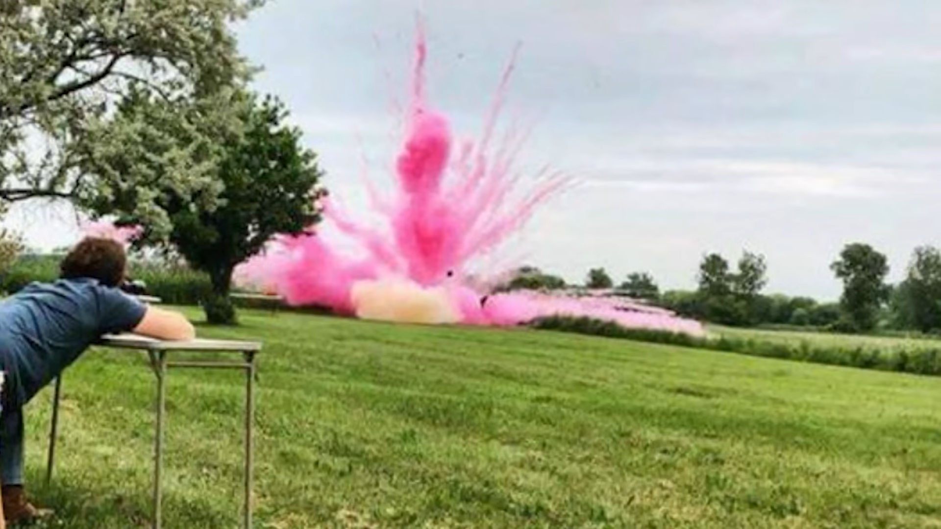 A gender reveal sparked 47,000 acres of wildfire