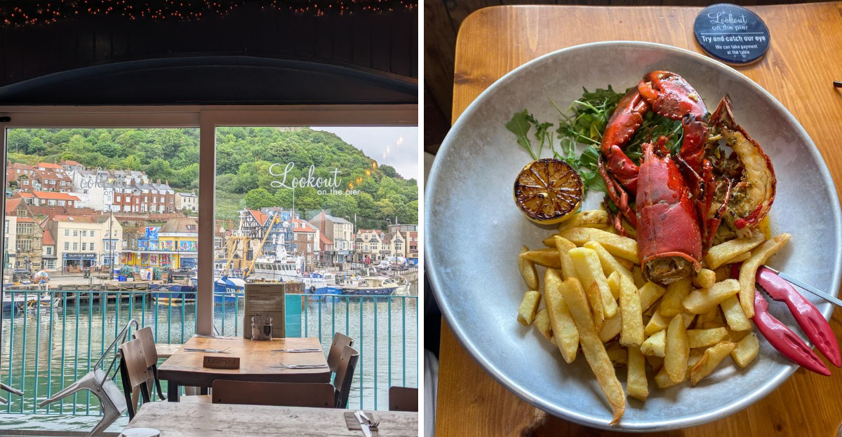 A harbour restaurant where the setting becomes part of the meal