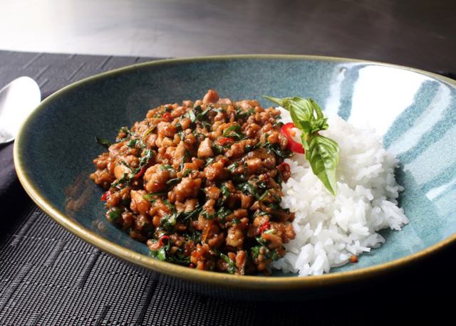 Spicy Thai Basil Chicken (Pad Krapow Gai)