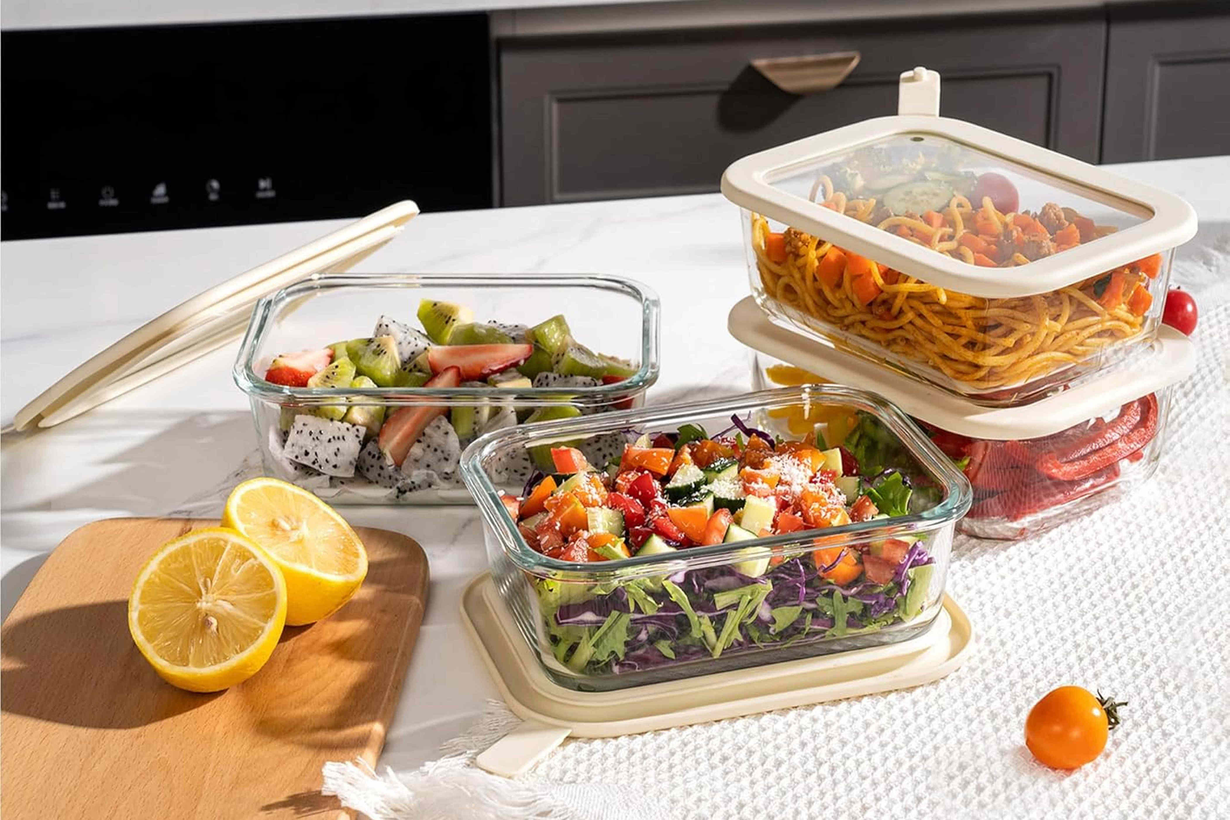 Transform your meal prep with glass containers: No more stains or ...