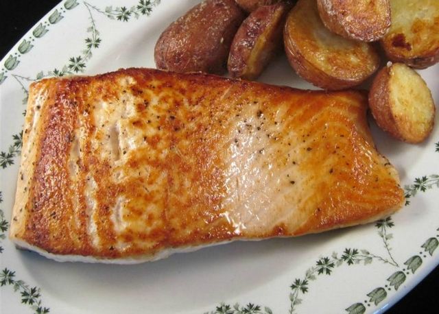 Pan-Fried Wild Salmon