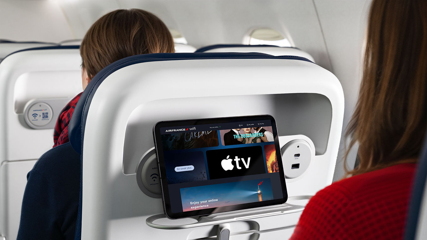 Air France elevates in-flight entertainment with Apple TV partnership