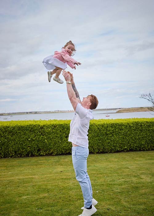 Jack Keating forced to miss Maya's third birthday as Yvonne credits ...