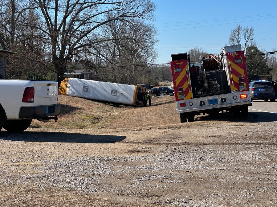 Blount County school bus involved in crash, minor injuries reported