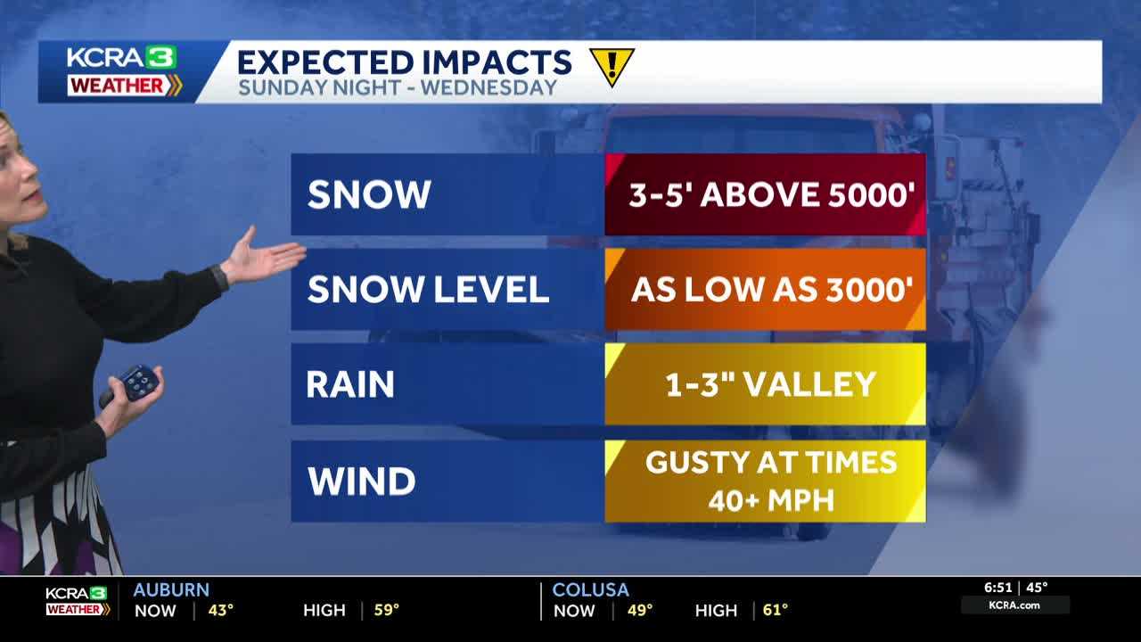 Northern California’s latest rain and snow totals — and how much more ...