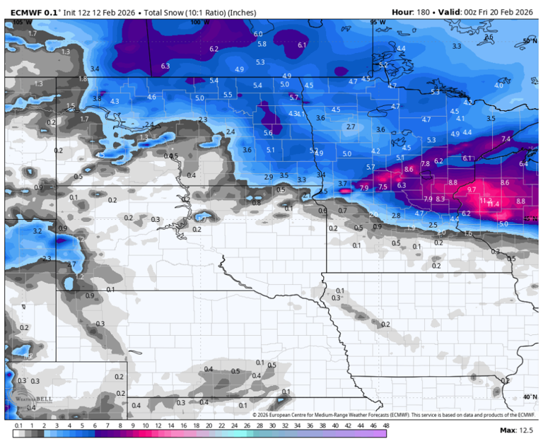 'Please monitor the forecast': Possible snowstorm in Minnesota next week
