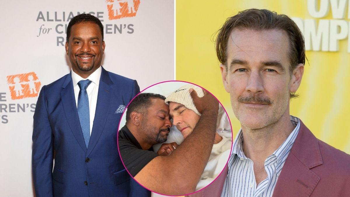 Alfonso Ribeiro recalls his 'last goodbye' with James Van Der Beek at ...