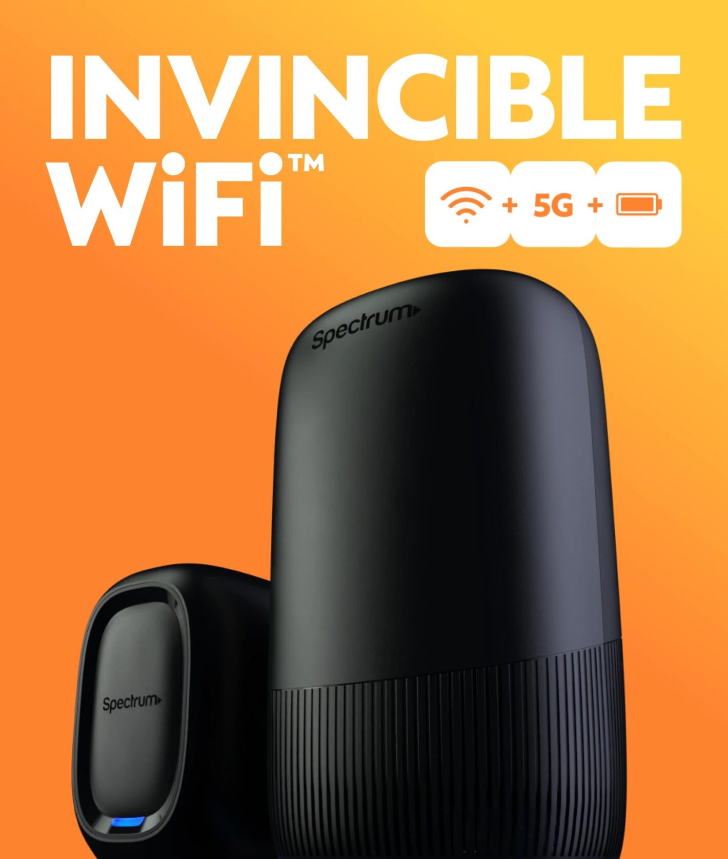Spectrum Invincible WiFi home internet plan keeps you online always