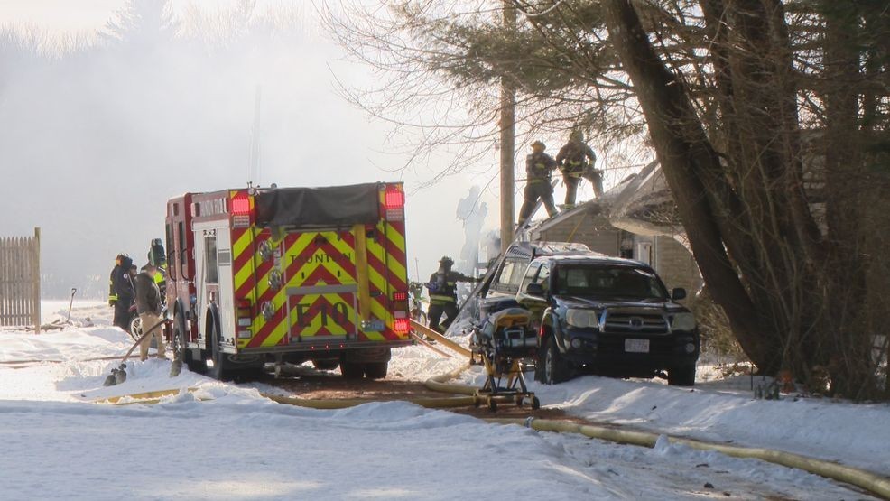 Several chickens killed in Taunton barn fire