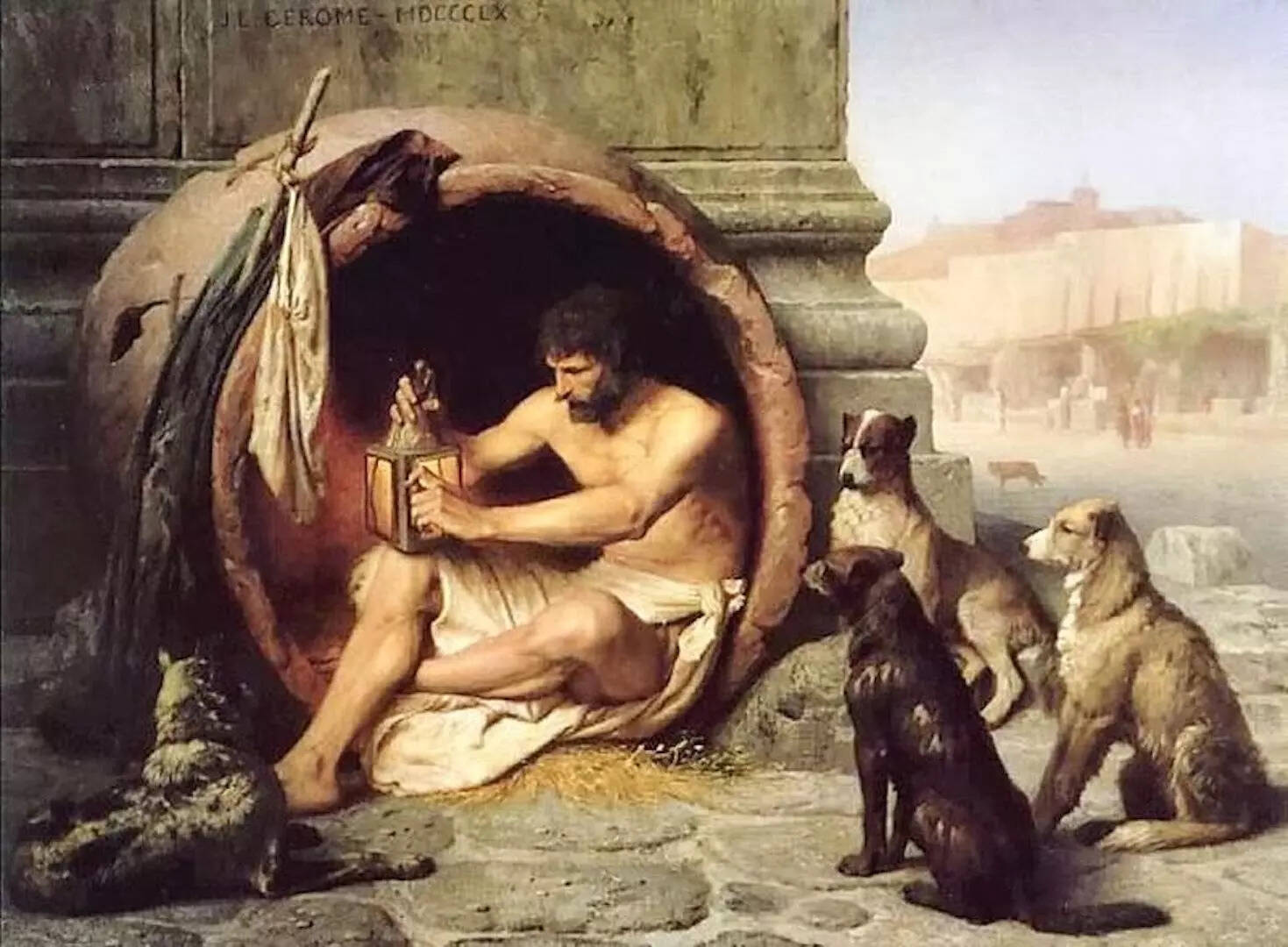 Quote of the day by Diogenes the Cynic: 'We have two ears and one ...
