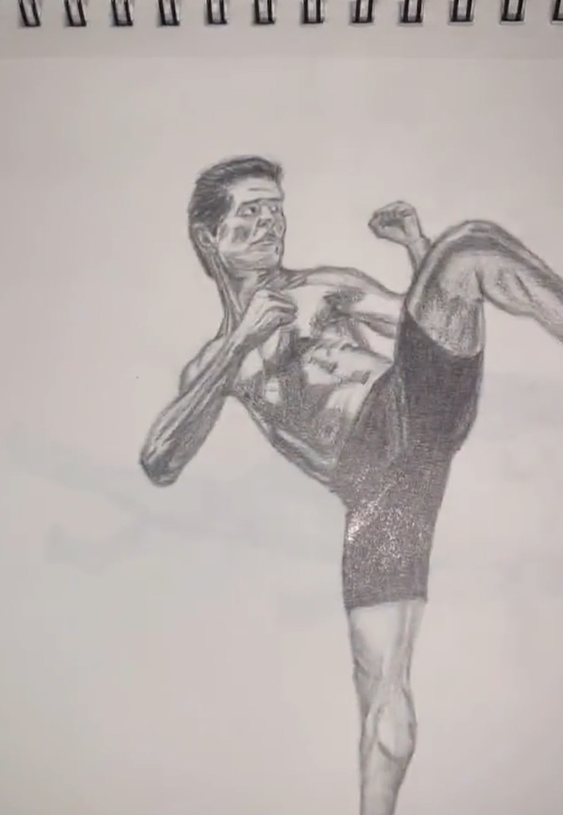 Some drawings I made in my portfolio