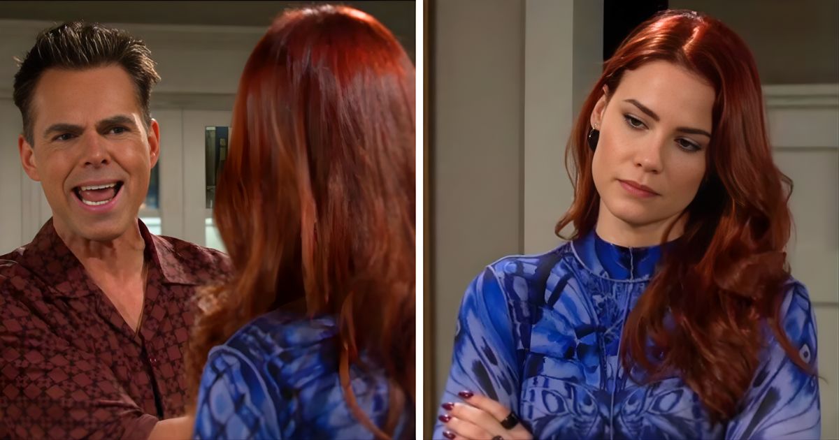 Exclusive Friday Canadian Y&R day-ahead: Billy Abbott pours the champagne  and drops a bombshell that has Sally Spectra seeing red
