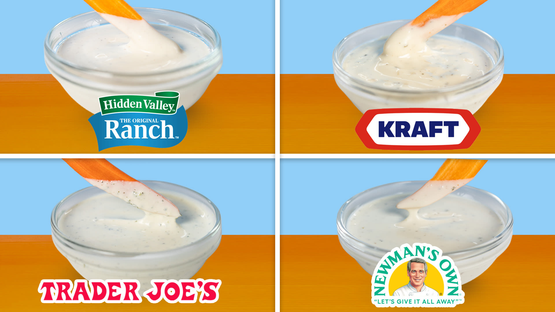 Pro chefs blind taste test every ranch dressing