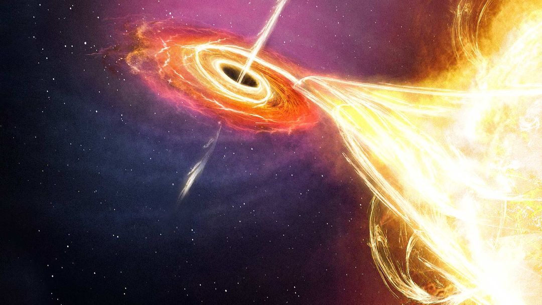What happens if a black hole consumes the sun