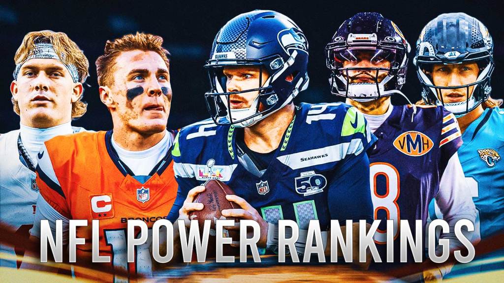 NFL power rankings: Seahawks head into offseason as Super Bowl champs