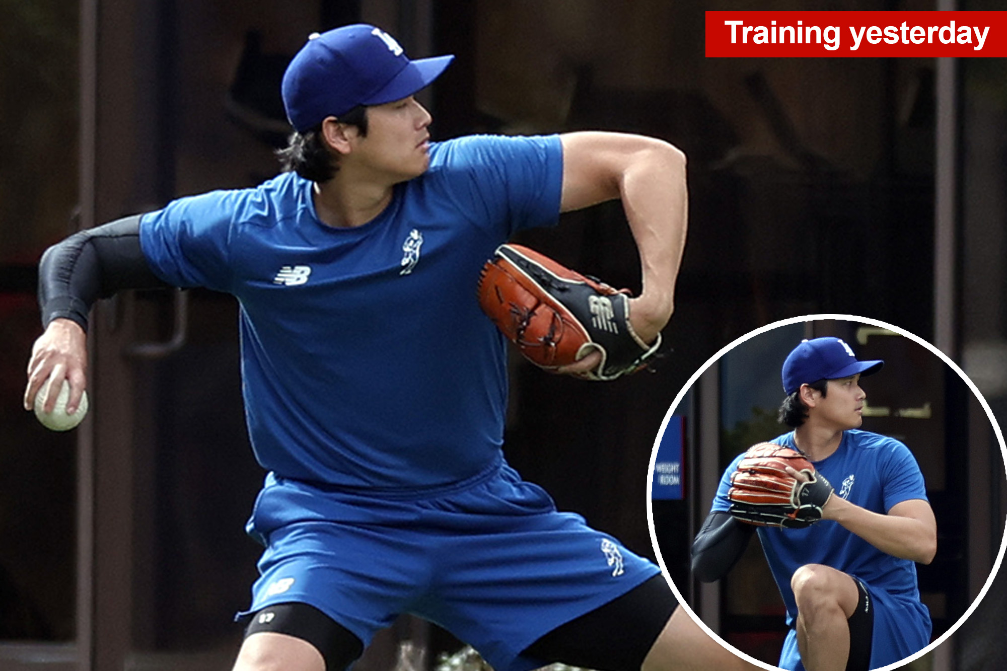 Shohei Ohtani looks jacked in return to Dodgers spring training
