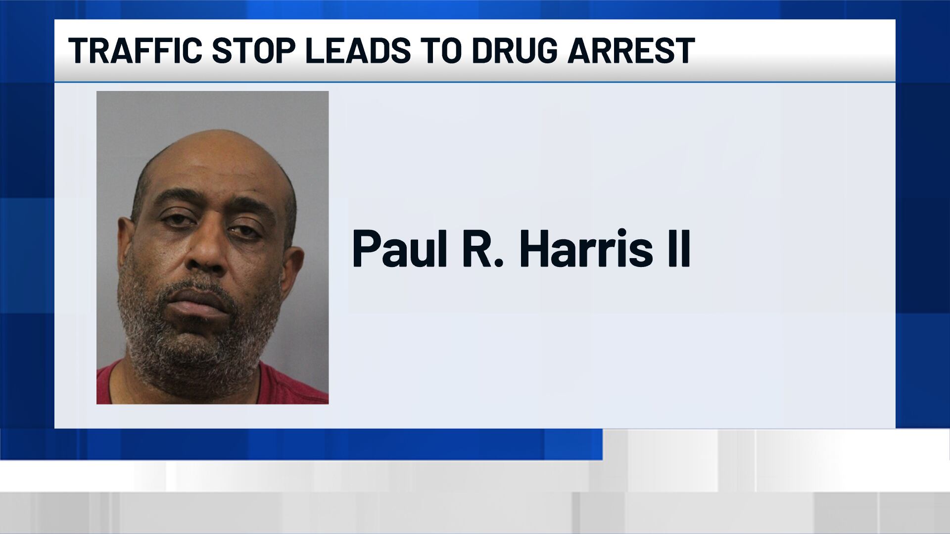 Traffic stop leads to drug arrest