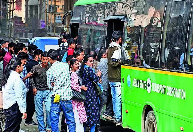 Bharat bandh disrupts transport & public sector services in Assam