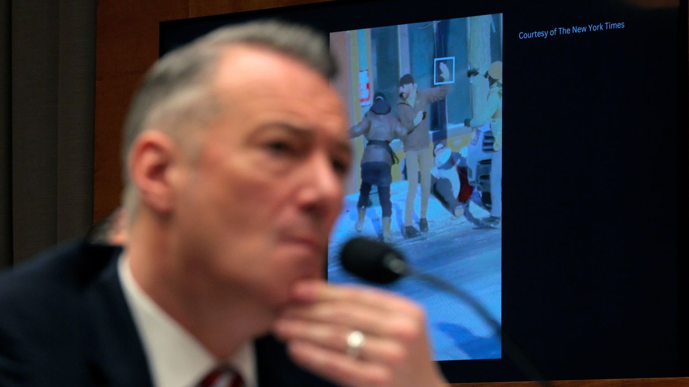 Trump officials confronted with Pretti shooting video at Senate hearing