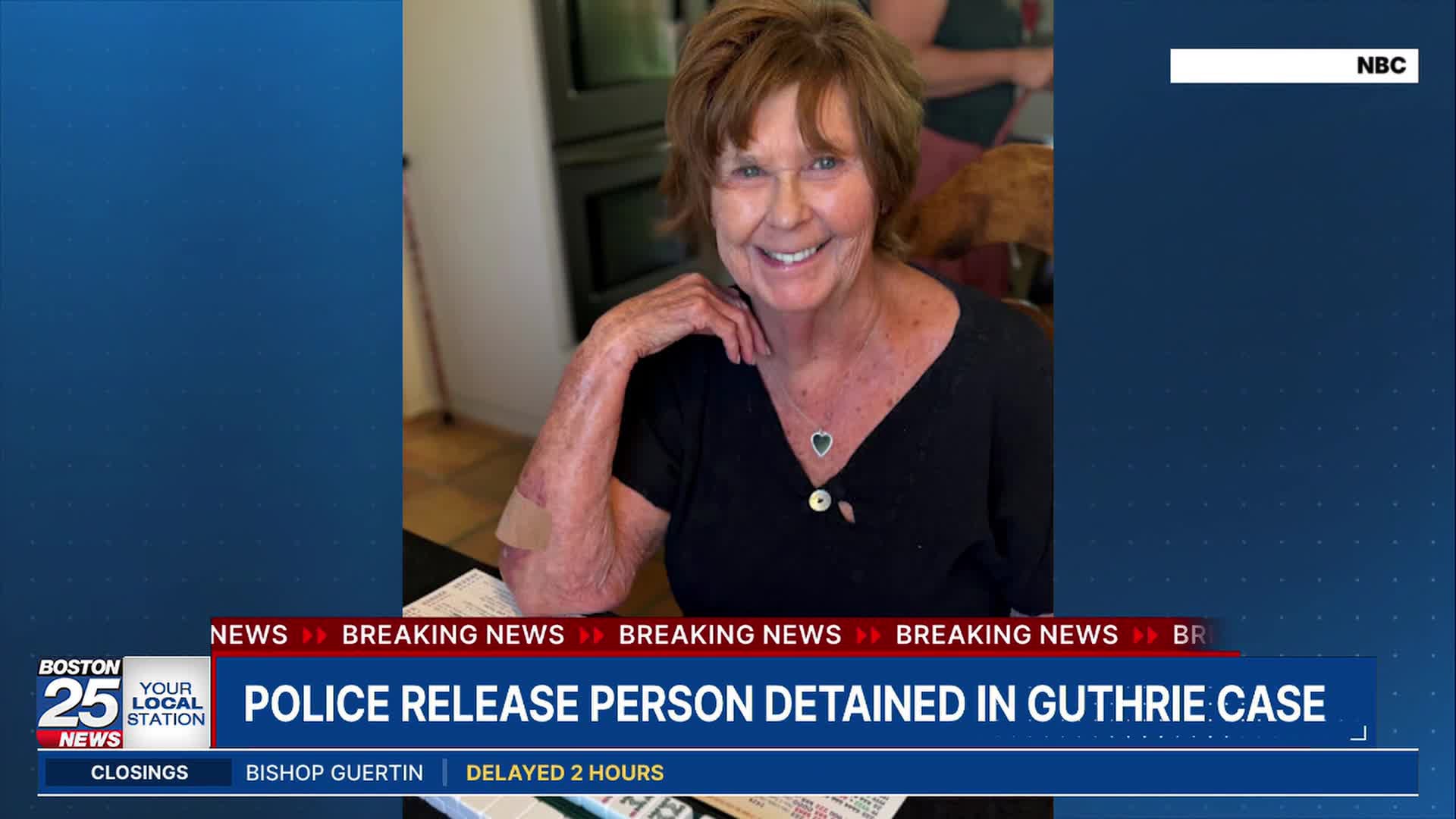 Person detained for questioning in the disappearance of Nancy Guthrie ...