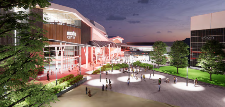 New renderings showcase a potential future for Moda Center