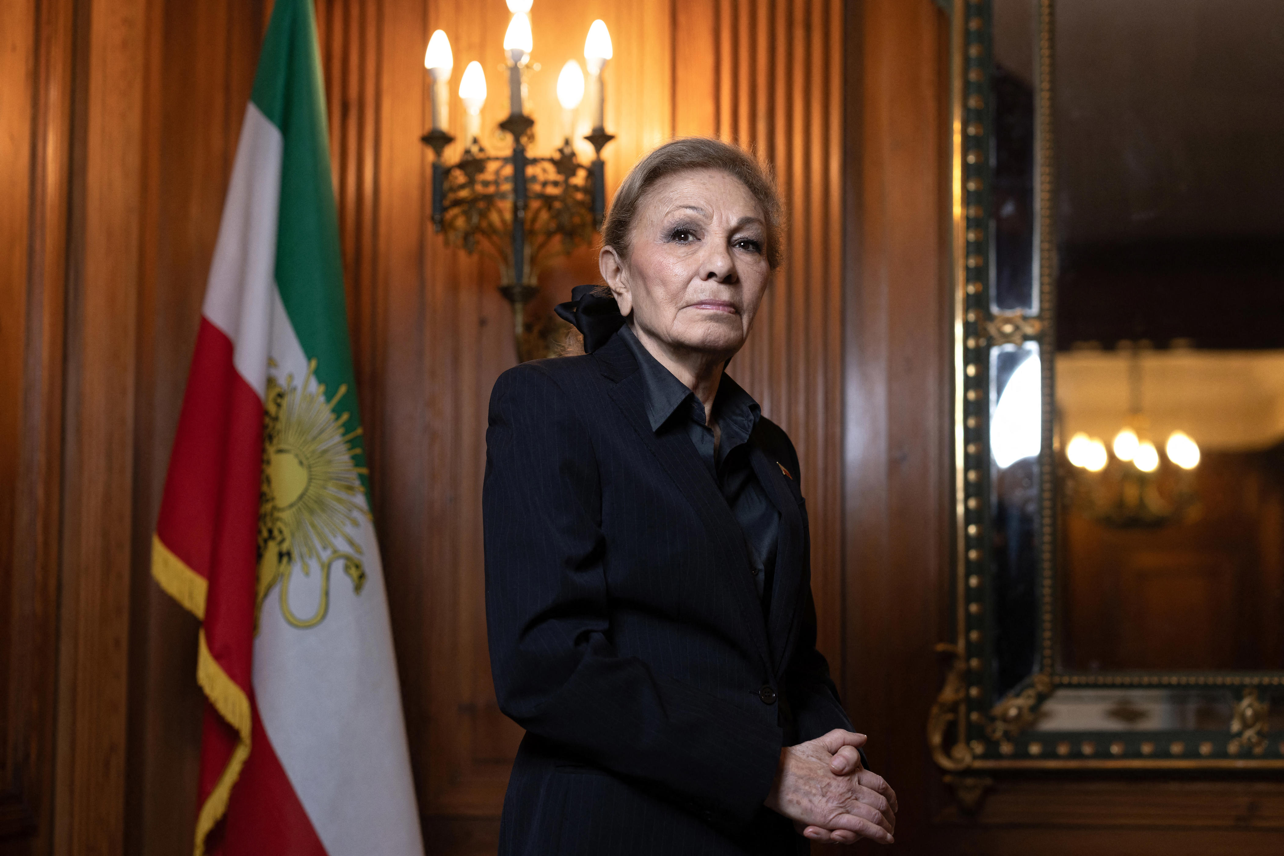 Former Iranian empress shares message of support, hope for anti-regime ...