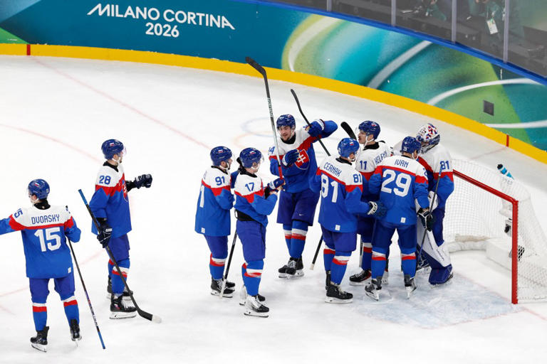 Slovakia completed an upset win over Finland in its matchup on Wednesday following one man’s arrest. REUTERS
