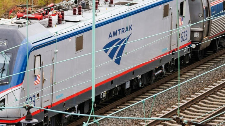 Pedestrian killed after stepping onto tracks, hit by eastbound Amtrak ...