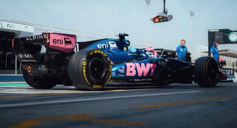 Gasly no logró culminar su día de prácticas