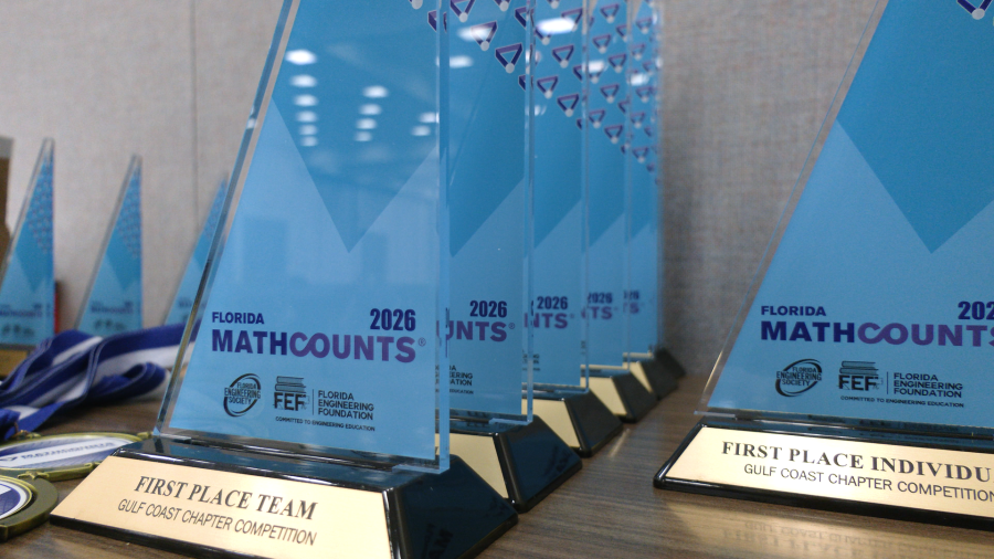 Bay County students compete in annual Math Counts tournament