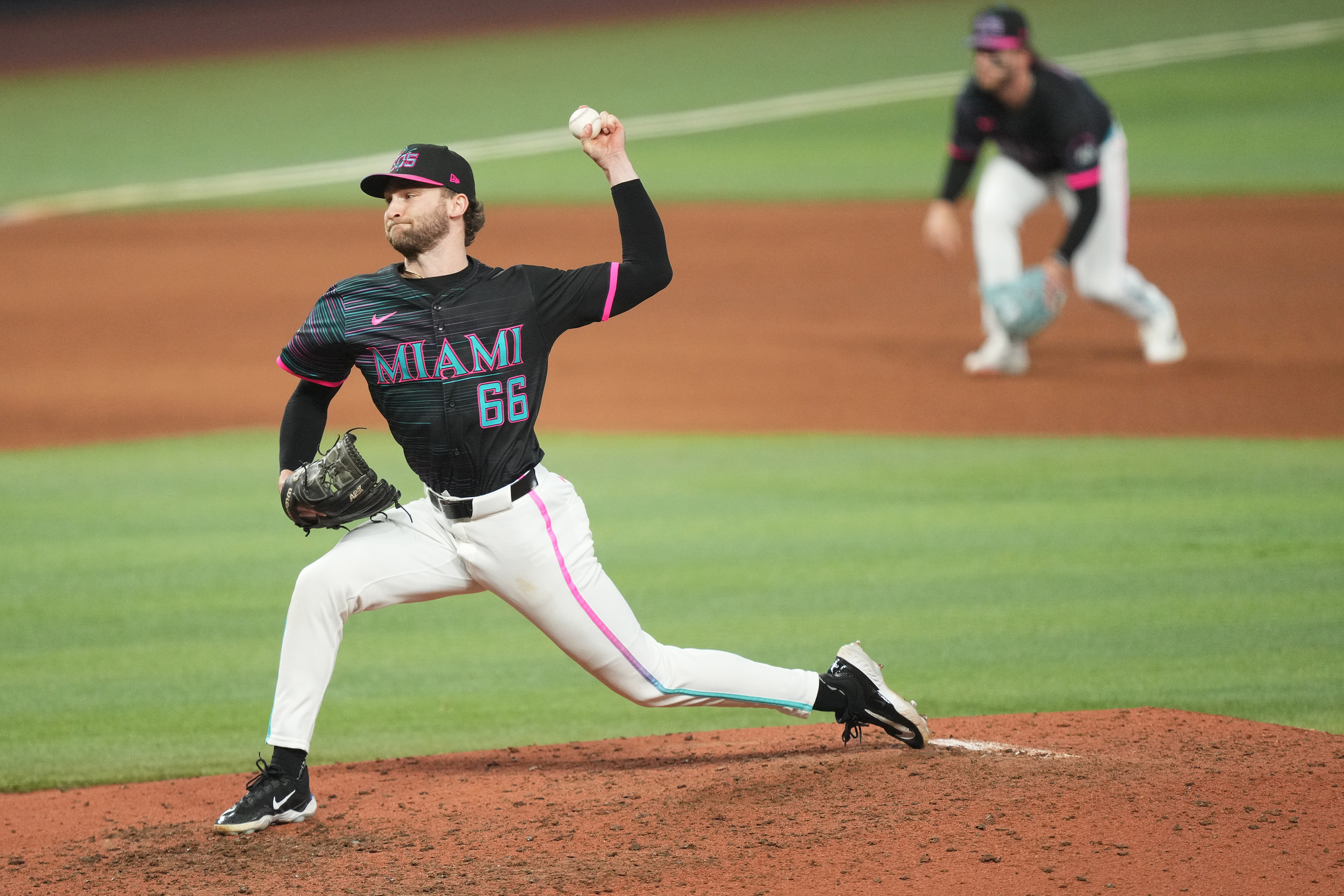 Marlins designate Josh Simpson for assignment