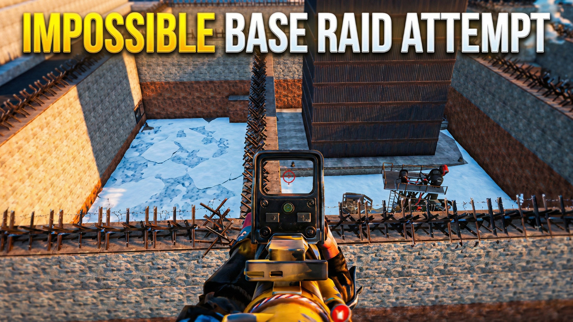 Exploring Rust’s gigantic base that seems impossible to raid