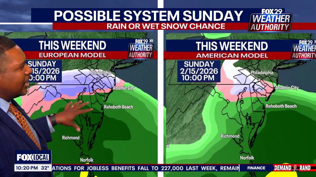 Weather Authority: Possible rain or wet snow system on the way
