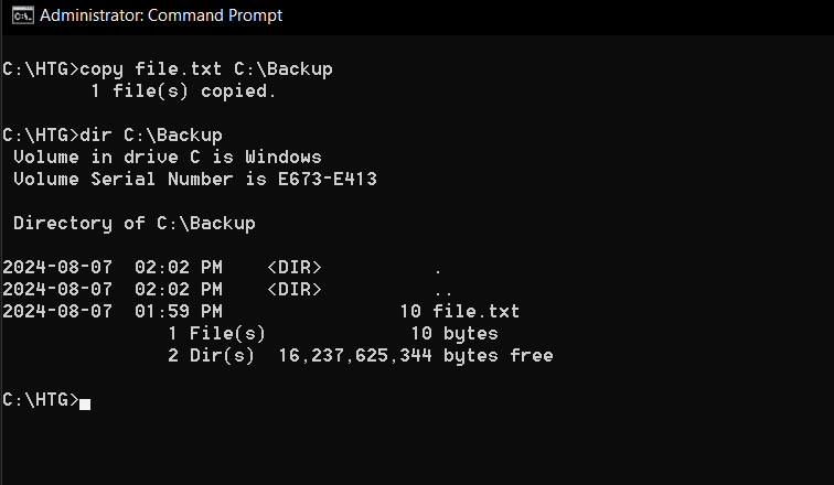 10 basic Windows commands for beginners