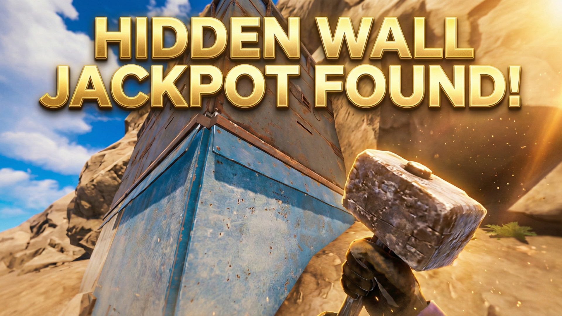 Server exploration leads to jackpot discoveries behind one wall