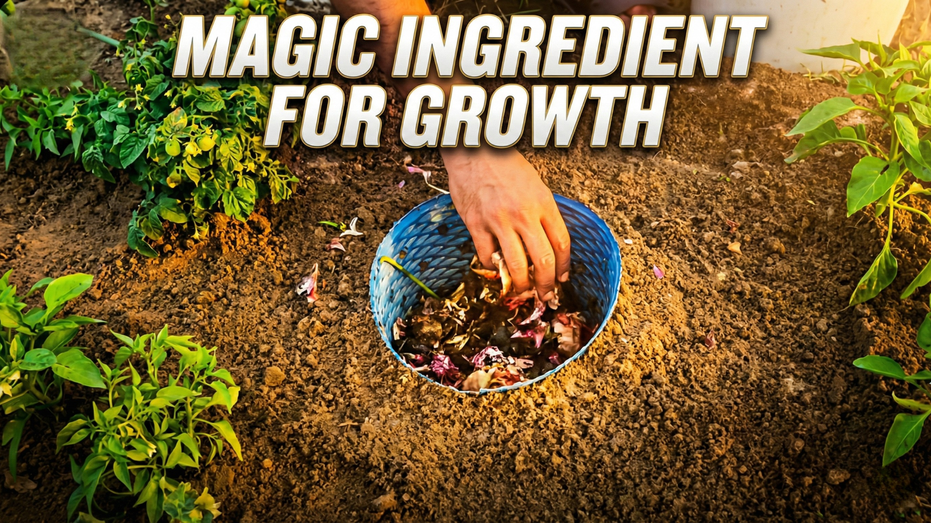 Garden hack bury this ingredient for explosive plant growth