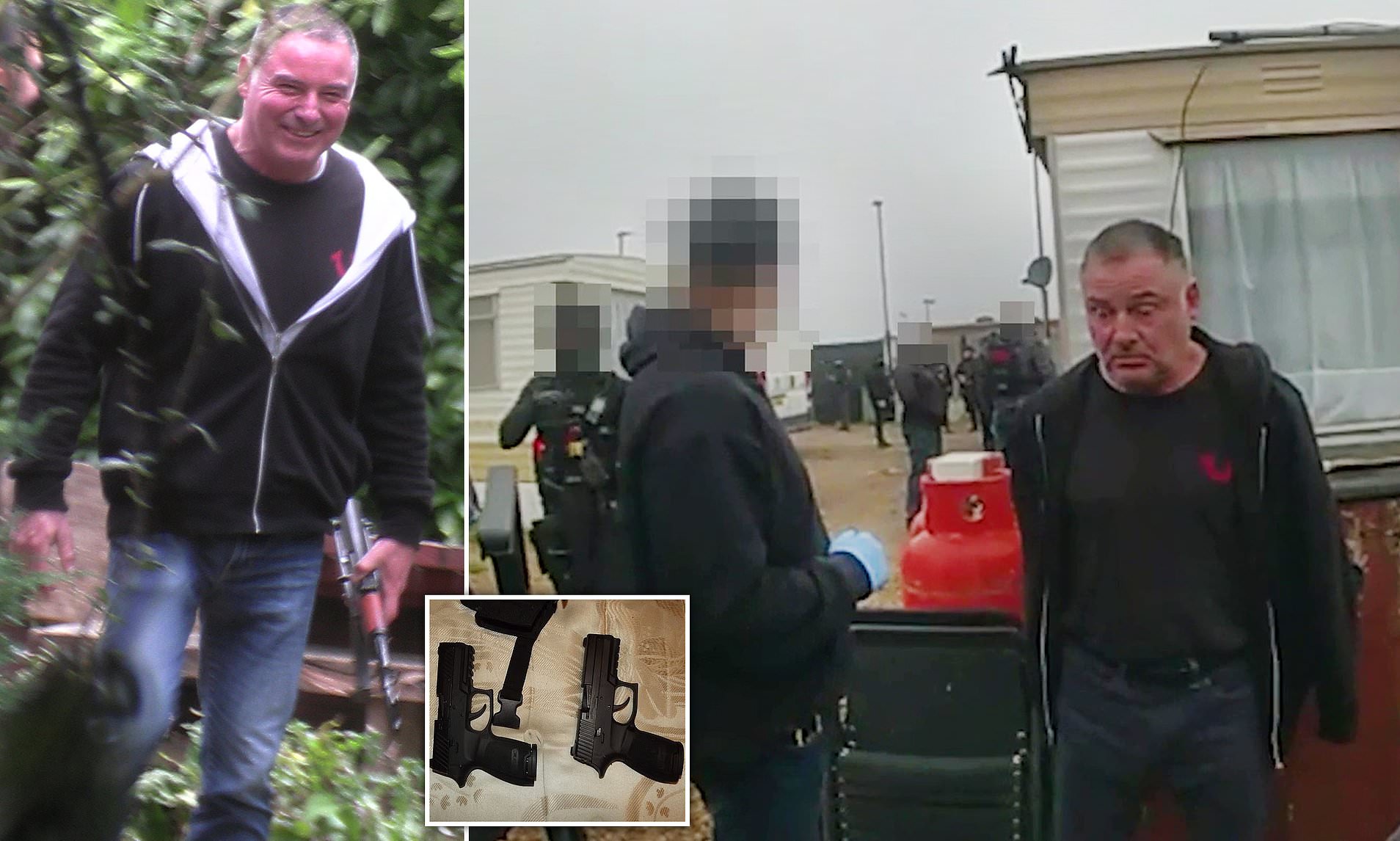 The illegal gun factory at UK's biggest traveller site - and links to ...
