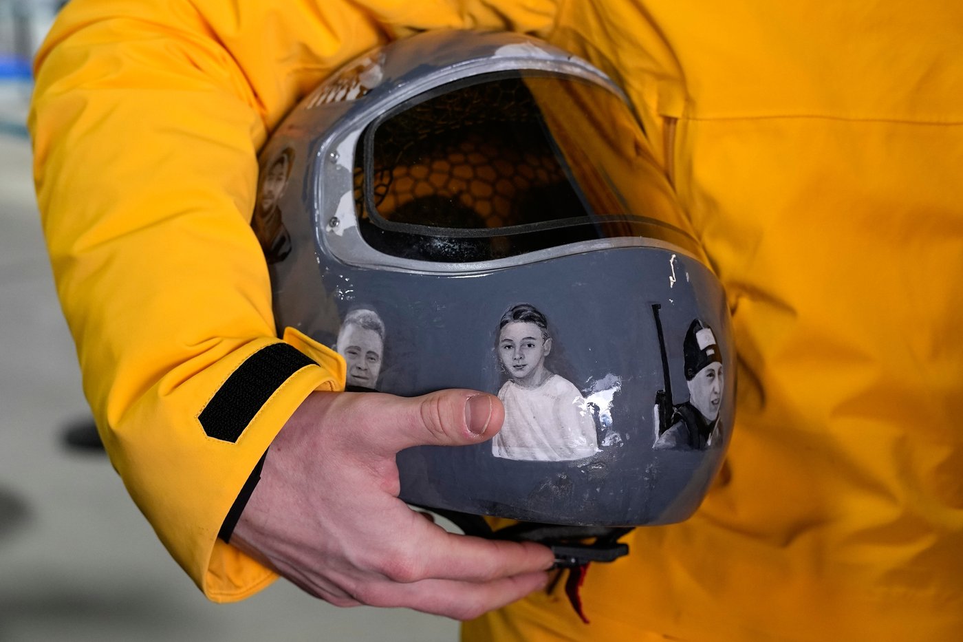 Artist behind banned Ukrainian Olympic helmet calls tribute 'great heroism'