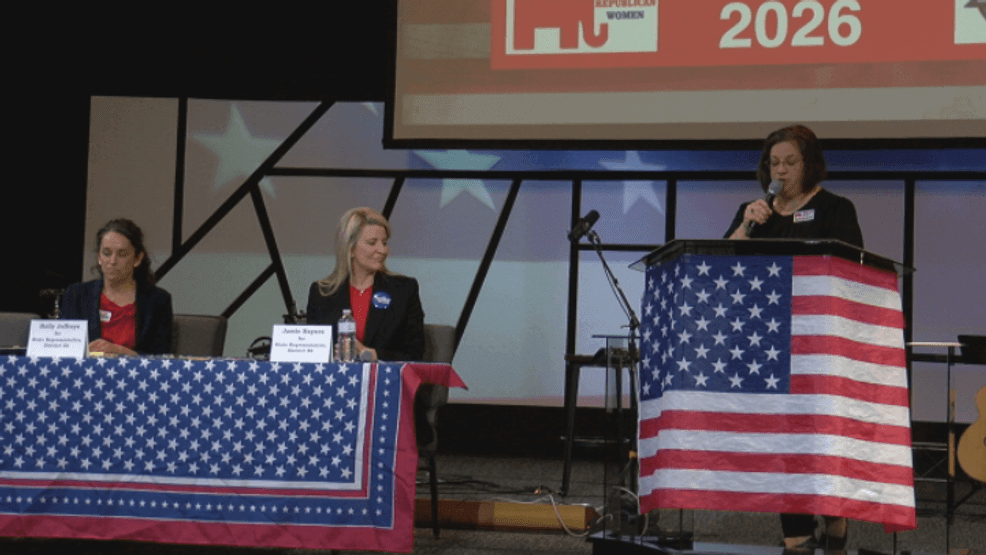 GOP candidates Jeffreys, Haynes debate Texas House District 86 race in ...