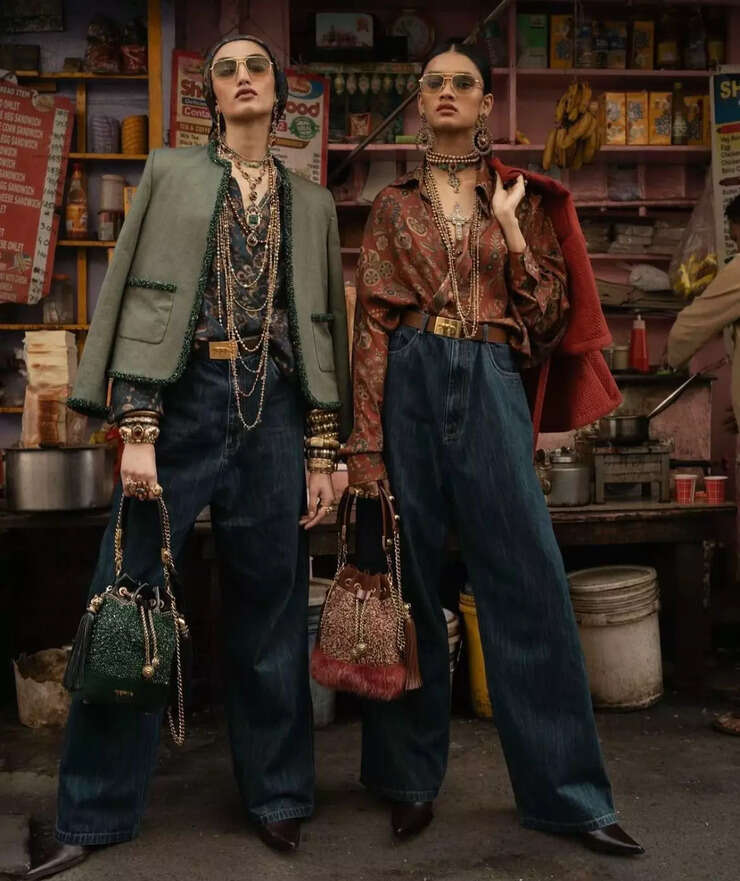 Bye bye basic! How loud fashion, chunky jewellery and messy beauty is ...