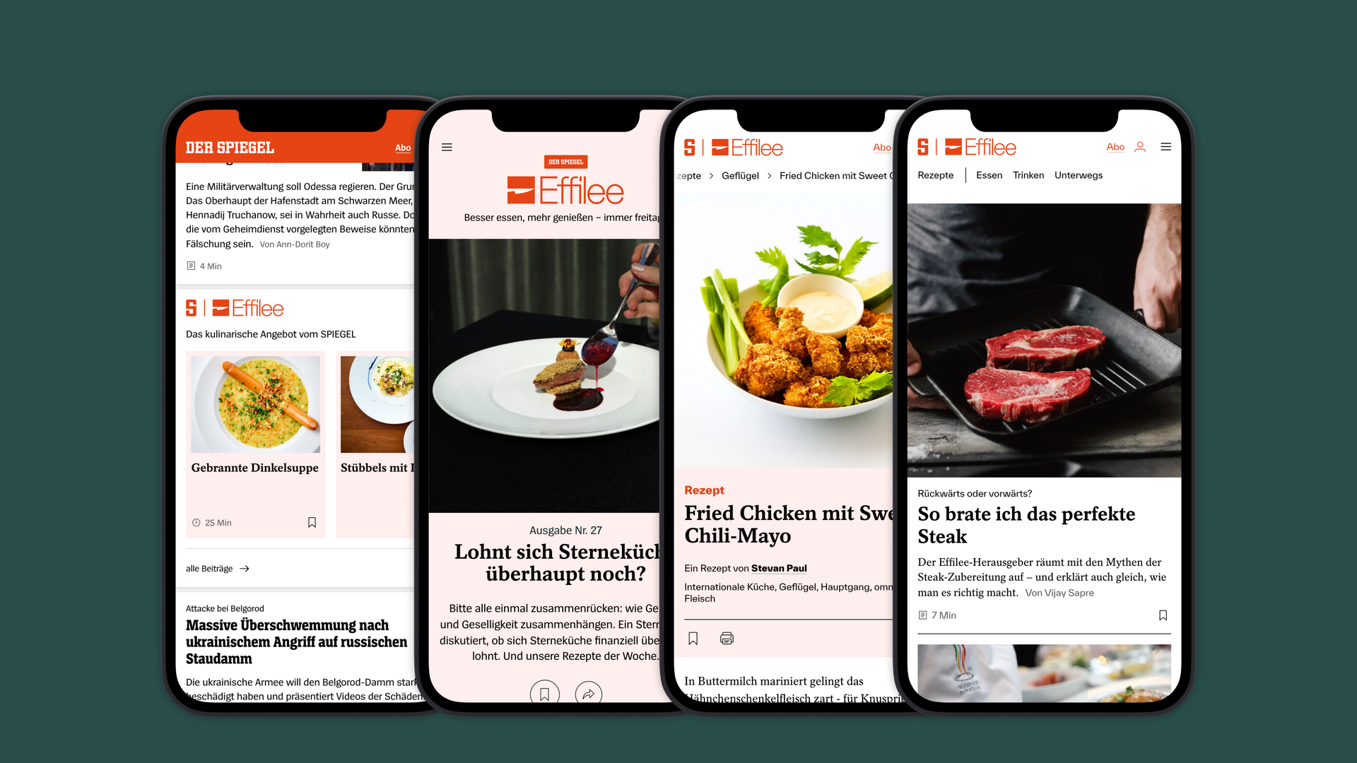 Spiegel Effilee vereint Rezepte und Genussreportagen an einem Ort
