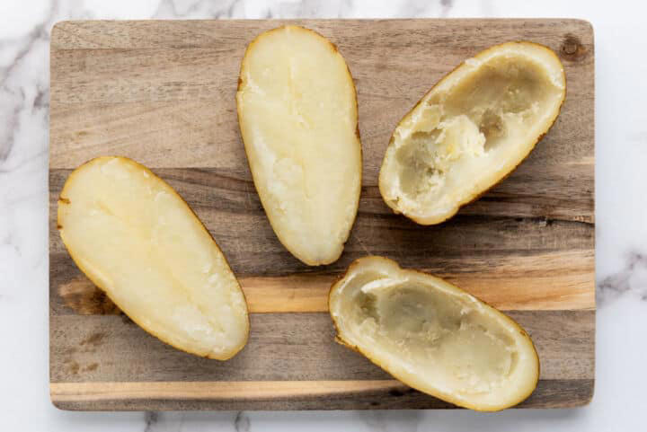Easy twice baked potatoes