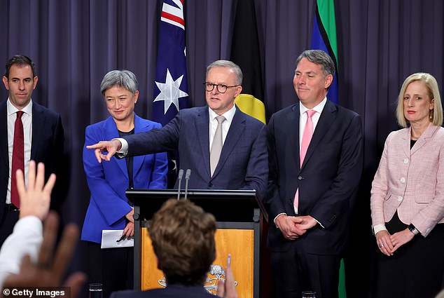 Single photo shows Angus Taylor's first change after becoming Liberal ...