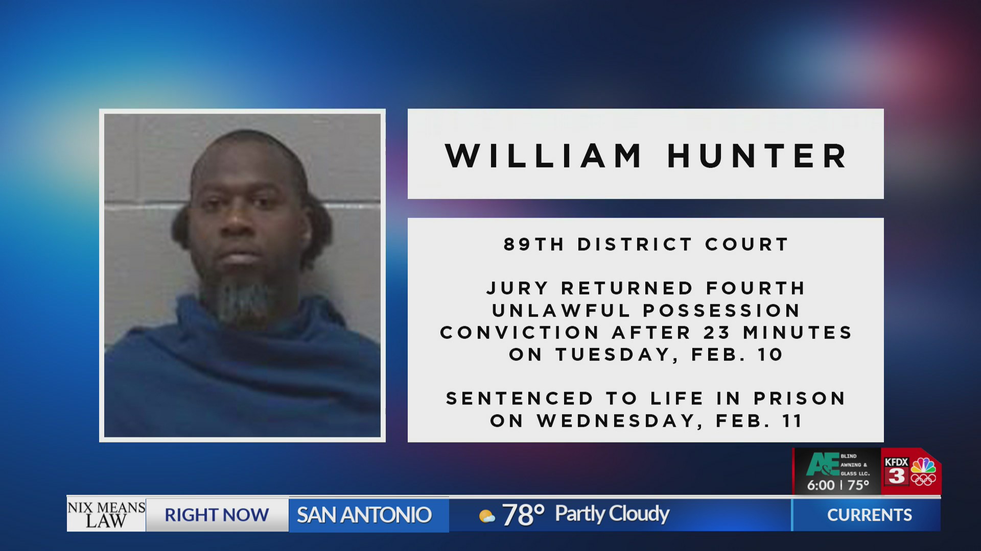 'Habitual offender' given life sentence for gun charge